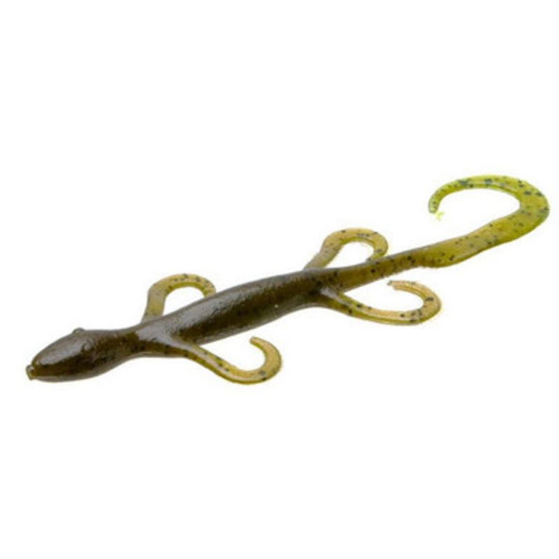 Zoom Lizard Bait – 6in – Green Pumpkin Chart