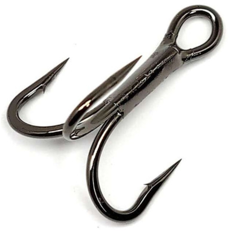 Gamakatsu 4X Strong Treble Hooks – NS Black – #2 – 6pk