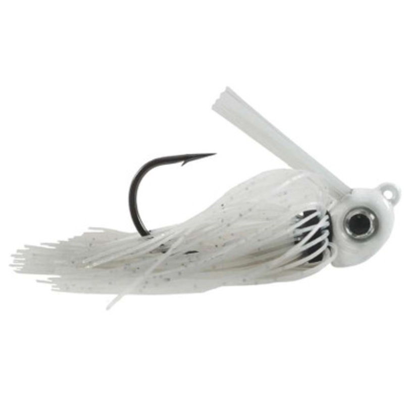 Missile Baits Ike’s Mini Swim Jig – 5/16oz – Pearl White