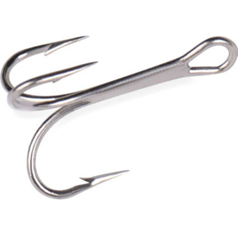 Mustad 3551-DT-2/0-25 Classic Treble Hook – Duratin – 3/0 – 25 Pack