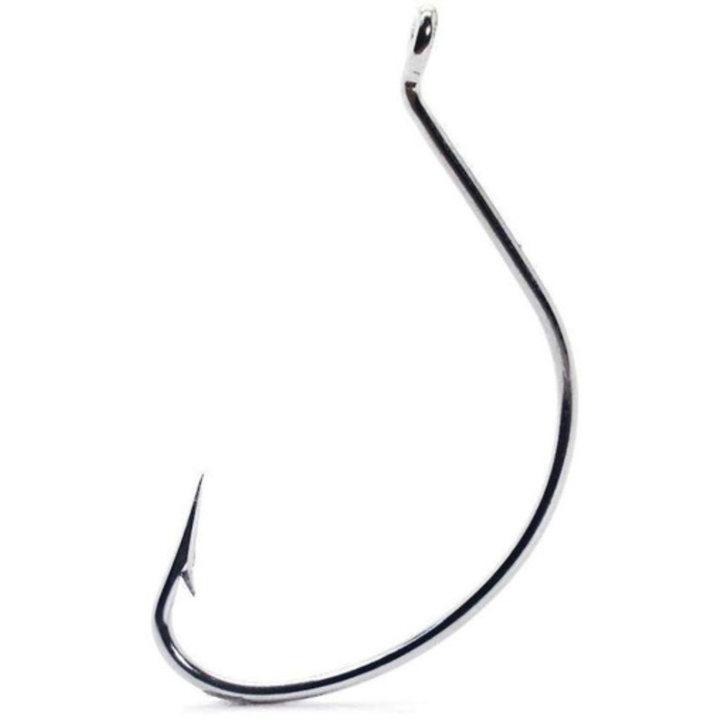Mustad 37160S-SS-5/0-8 Wide Gap Croaker Hook – Size 5/0 – 8 Pack
