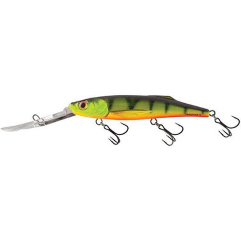 Salmo Freediver 12 Super Deep Runner Crankbait – Hot Perch