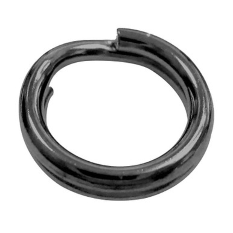 Spro Power Split Rings – Black – #2 – 32lb (20 Pack)