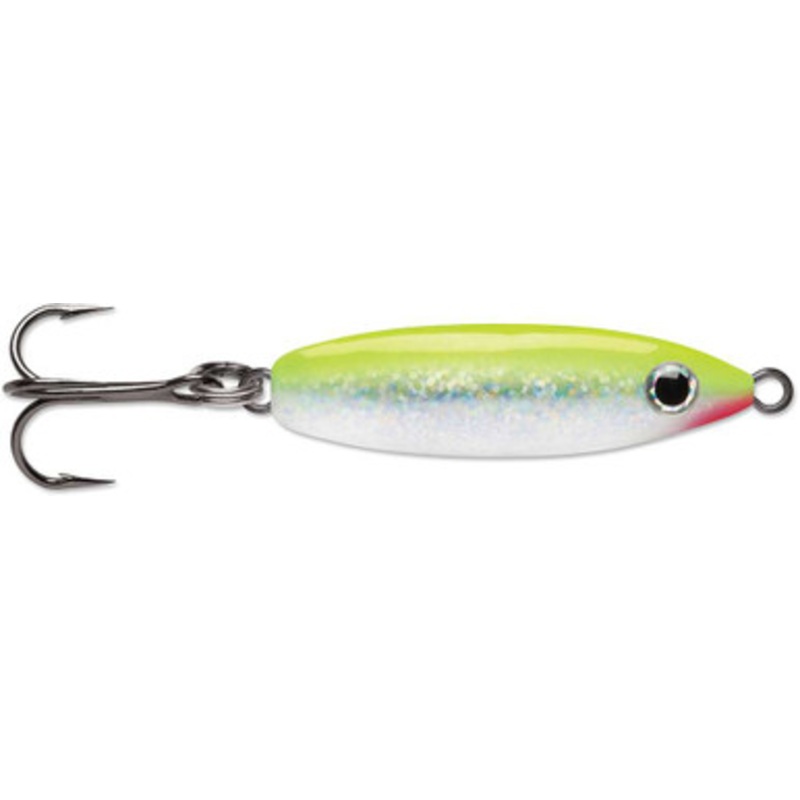 VMC Rattle Spoon – 1/4oz – Glow Chartreuse Shiner