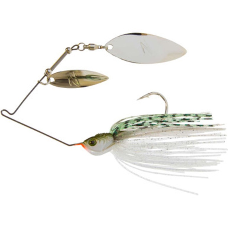 Z-Man SlingbladeZ Double Willow Spinnerbait – 1/2oz – Greenback Shad