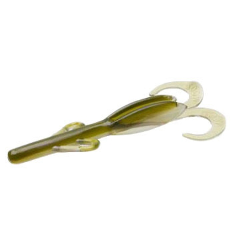 Zoom Baby Brush Hog Bait – 4in – Green Weenie