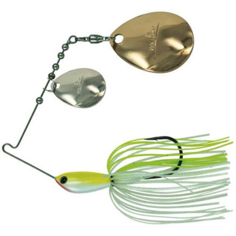 Duckett Fishing BD Water Slash DC Spinnerbait – 1/2oz – White Chart