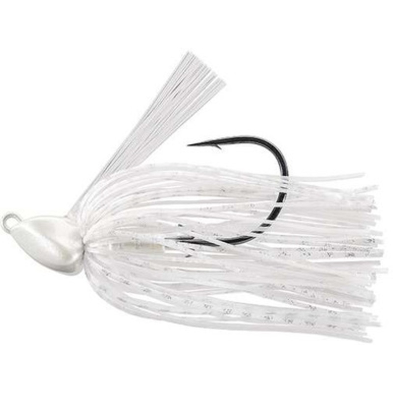 Evergreen Grass Ripper Swim Jig – 1/4oz – White