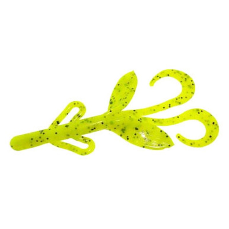 Zoom Baby Brush Hog Bait – 4in – Banana Seed