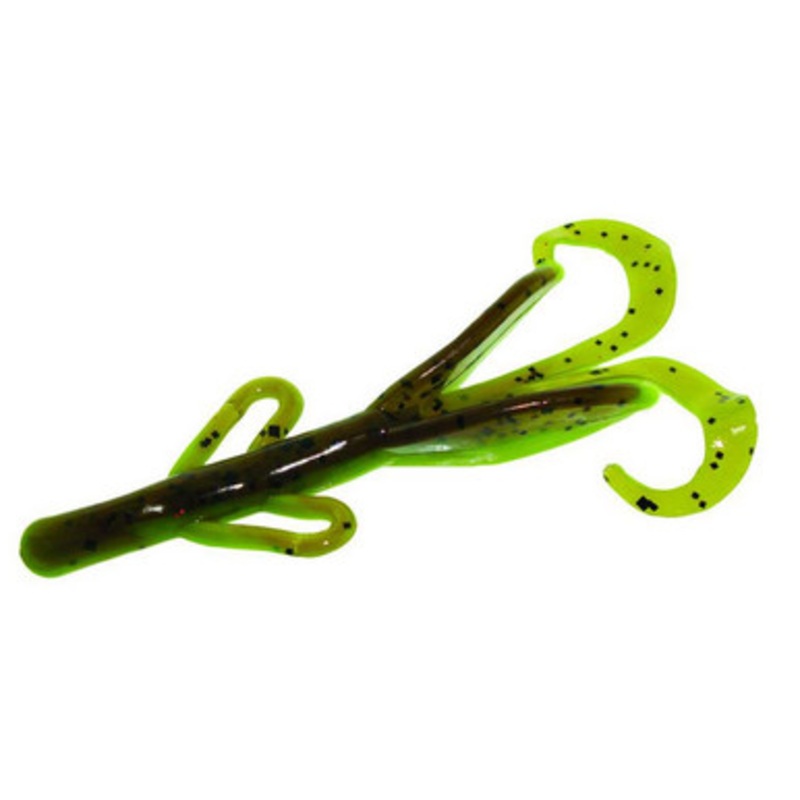 Zoom Baby Brush Hog Bait – 4in – Bullfrog