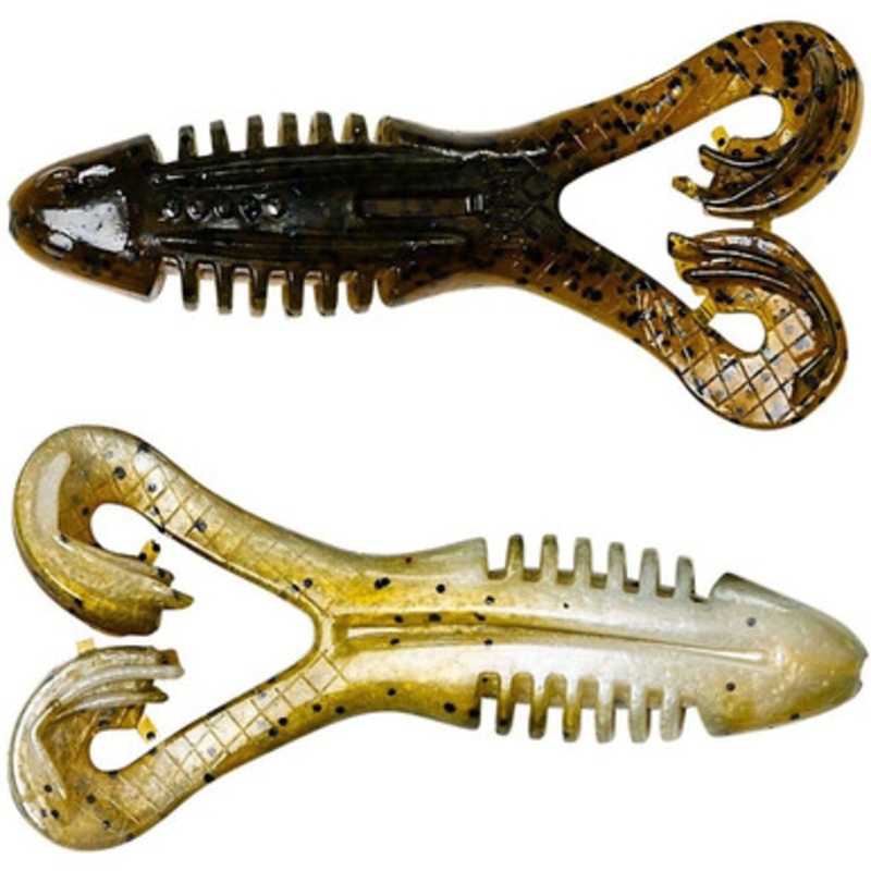 Googan Baits Toad – 4in – Green Pumpkin Pearl