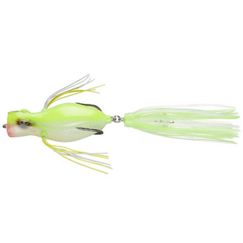 Teckel USA Duckroaker Popper Frog – Crystal Chartreuse