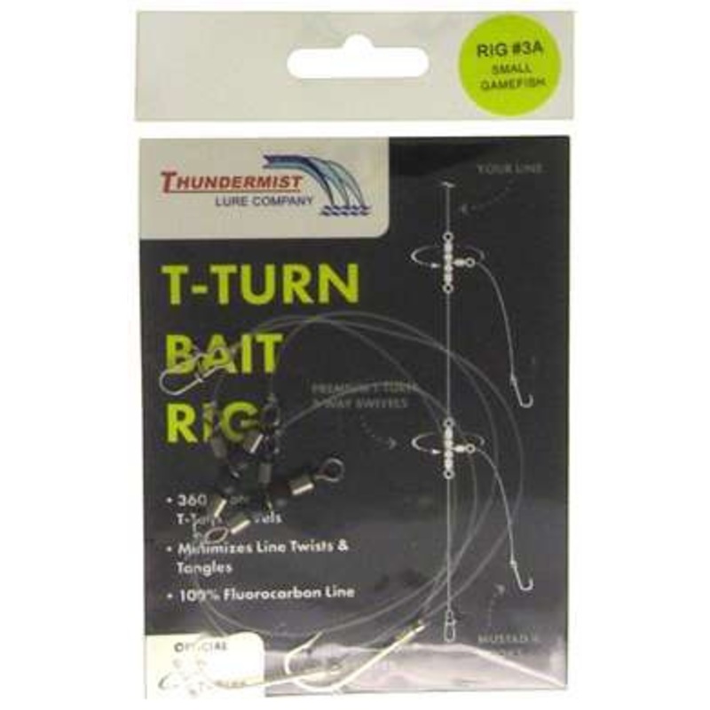 Thundermist T-Turn Bait Rig #3A – Saltwater Small Game Fish