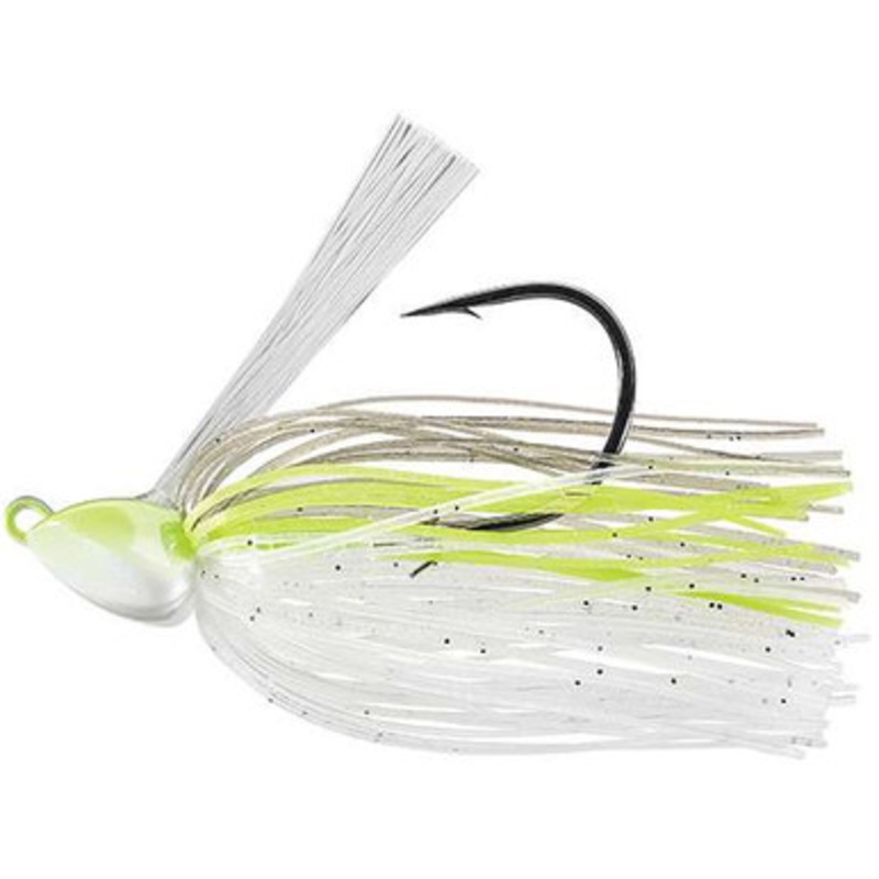 Evergreen Grass Ripper Swim Jig – 1/4oz – Chartreuse Shad