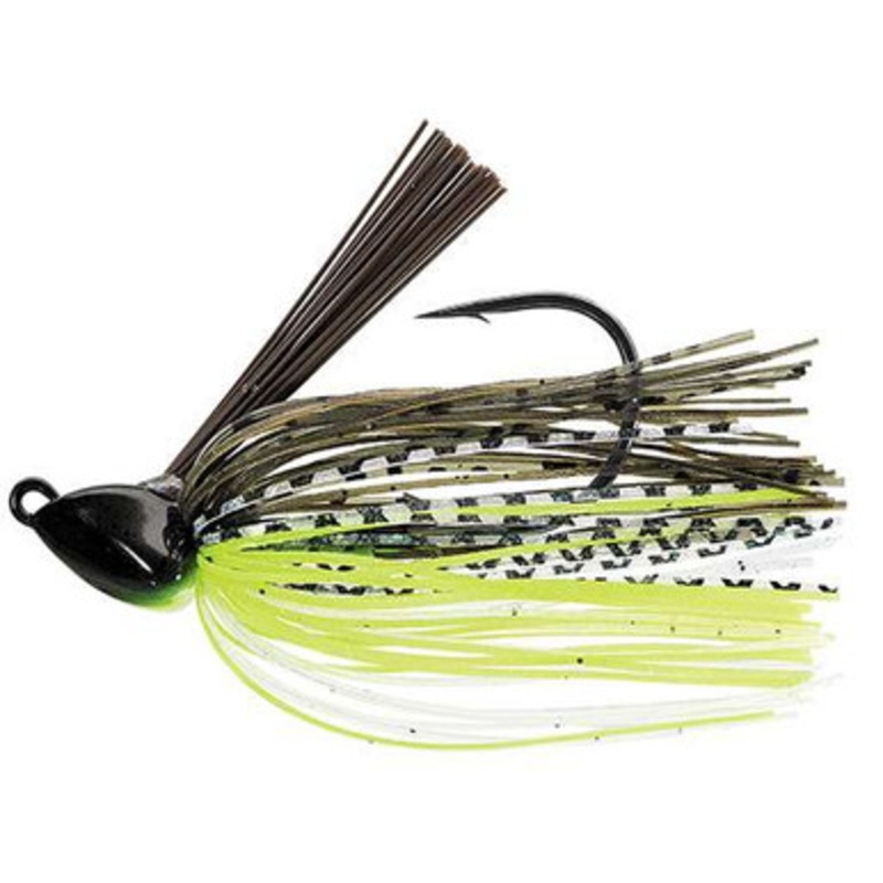 Evergreen Grass Ripper Swim Jig – 3/8oz – Bhite Delight