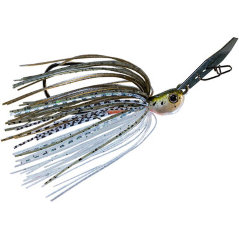 Z-Man Evergreen Chatterbait Jack Hammer – 1/2oz – Green Pumpkin Shad