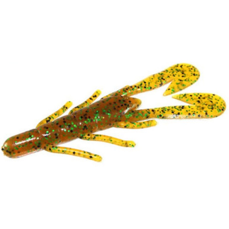 Zoom Ultra Vibe Speed Craw – Rootbeer/Chatreuse – 3-1/2in