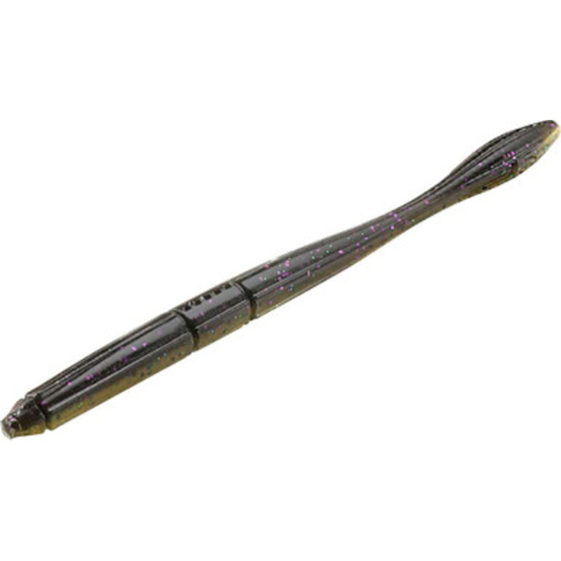 13 Fishing Bubble Butt Worm – 6in – Mardi Craw