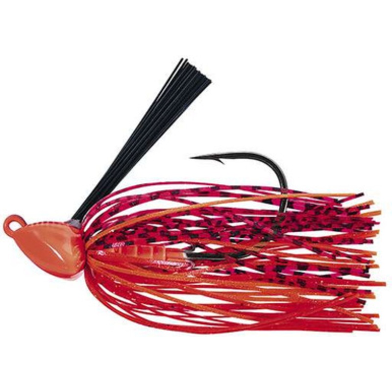 Evergreen Grass Ripper Swim Jig – 1/4oz – Fire Craw
