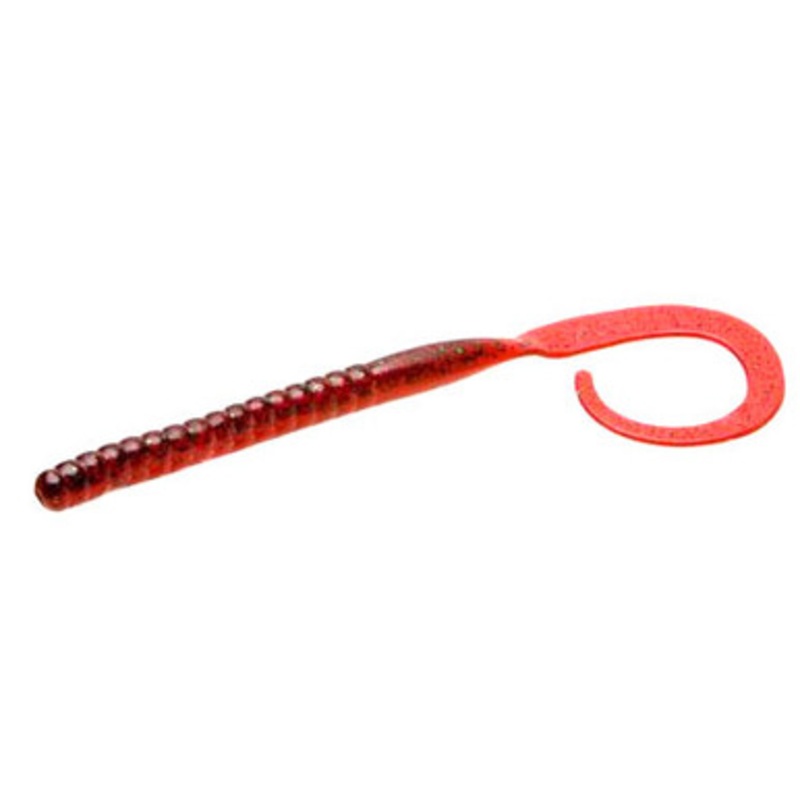 Zoom Ol’ Monster Bait – 10.5in – Red Bug Shad