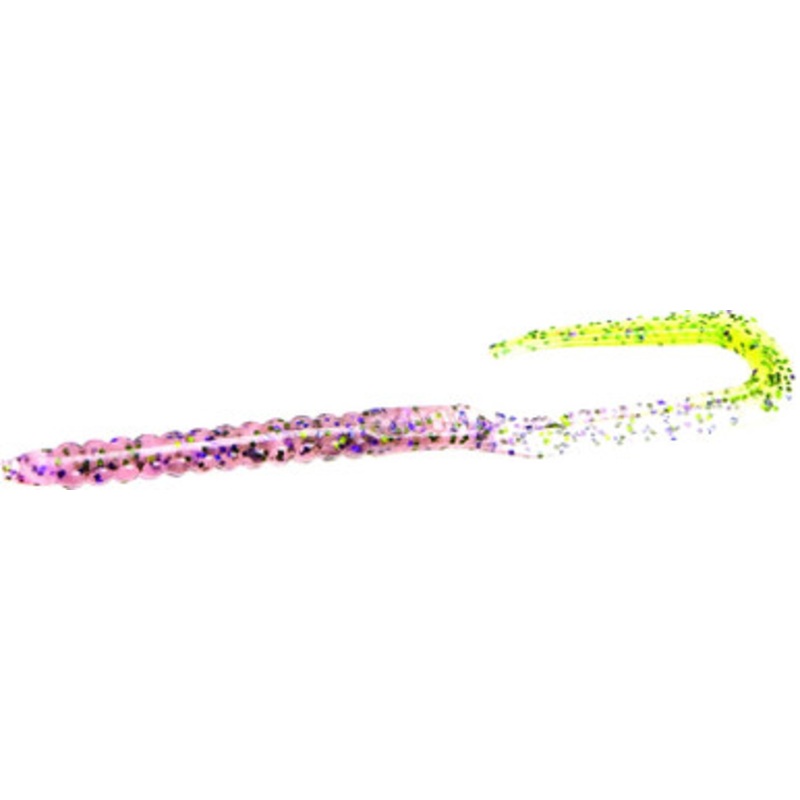 Zoom U-Tale Worm – Cotton Candy Chartreuse