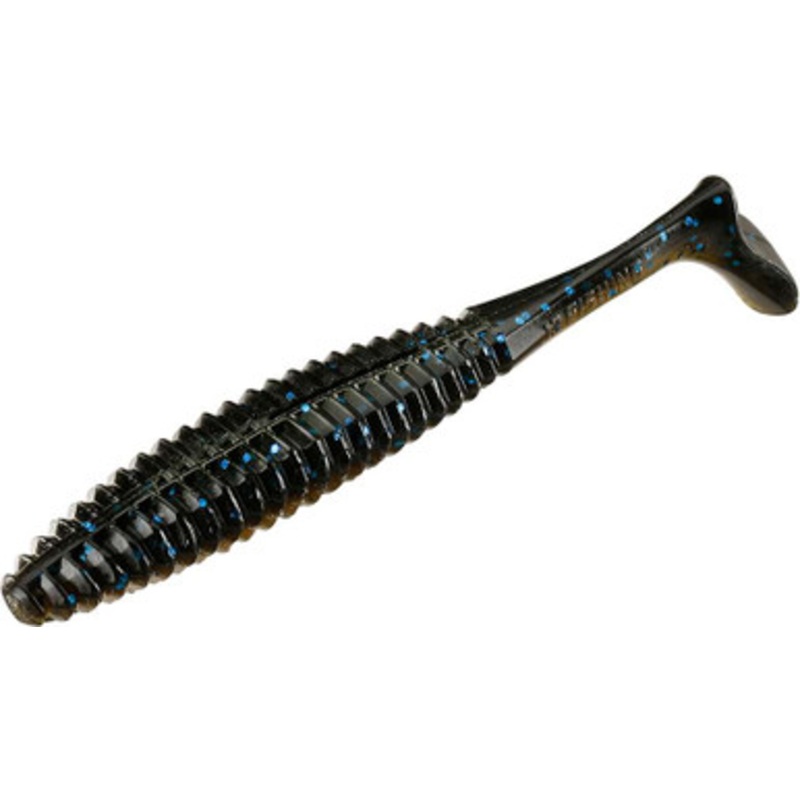 13 Fishing Pleasure Shad – 4-1/2in – Black & Tan
