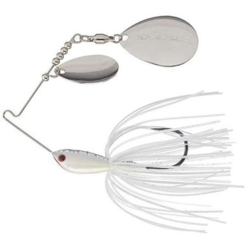 Duckett Fishing BD Water Slash DC Spinnerbait – 1/2oz – Special White