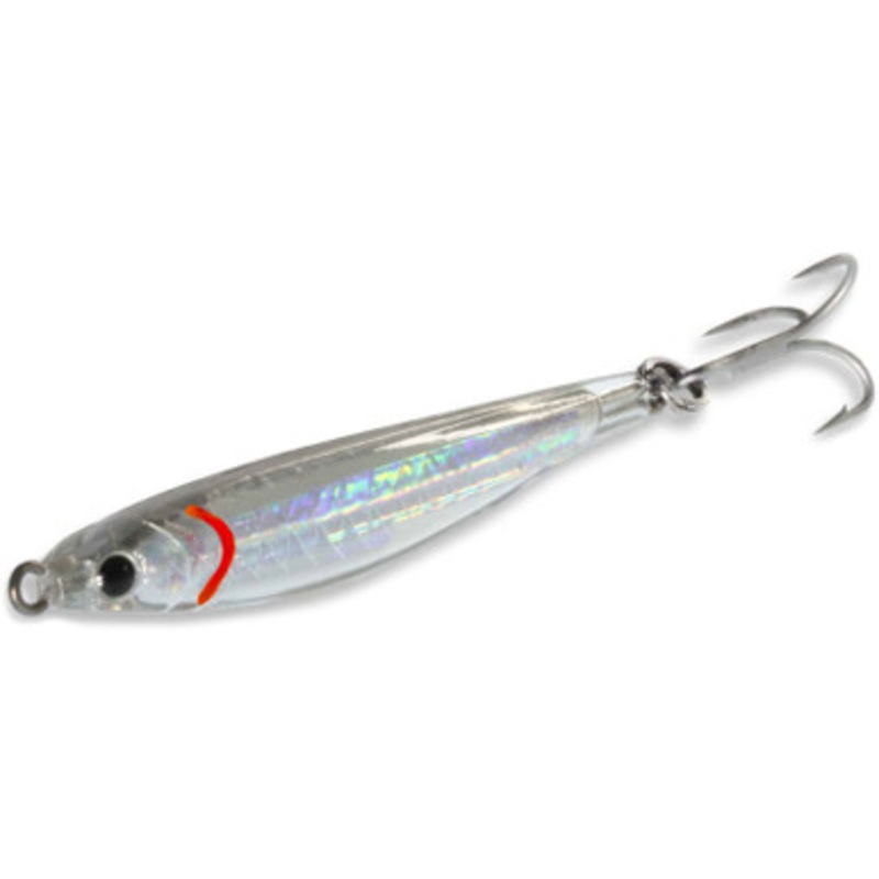 Fat Cow Fat Minnow Epoxy Resin Jig – 3/4oz – Chrome