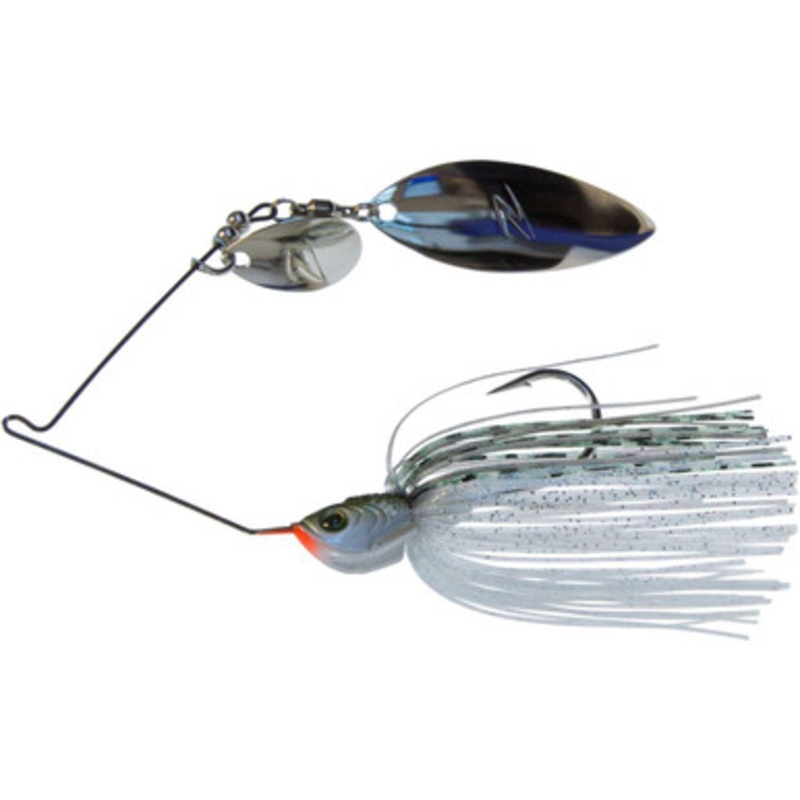 Z-Man SlingbladeZ Willow Colorado Spinnerbait – 3/4oz – Greenback Shad
