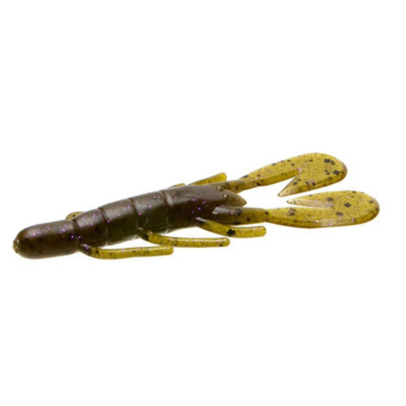 Zoom Ultra Vibe Speed Craw – Green Pumpkin Purple – 3-1/2in