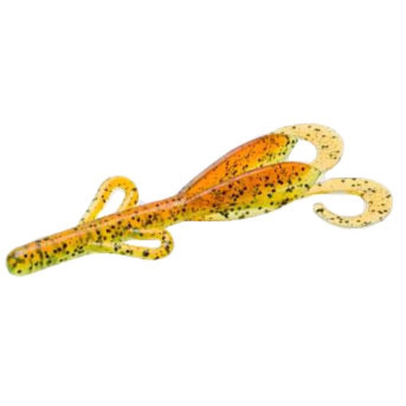 Zoom Baby Brush Hog Bait – 4in – Grasshopper