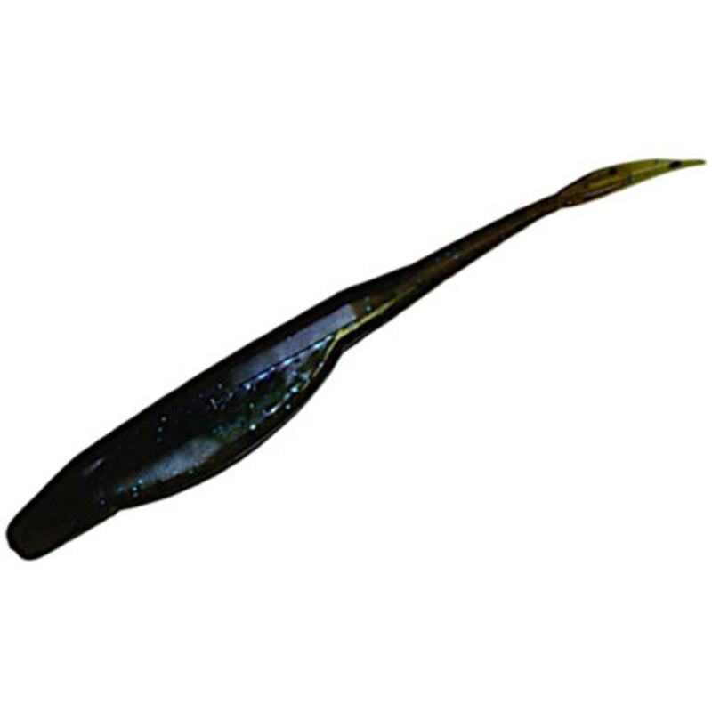 Zoom Salty Super Fluke – Green Pumpkin BlueFlash