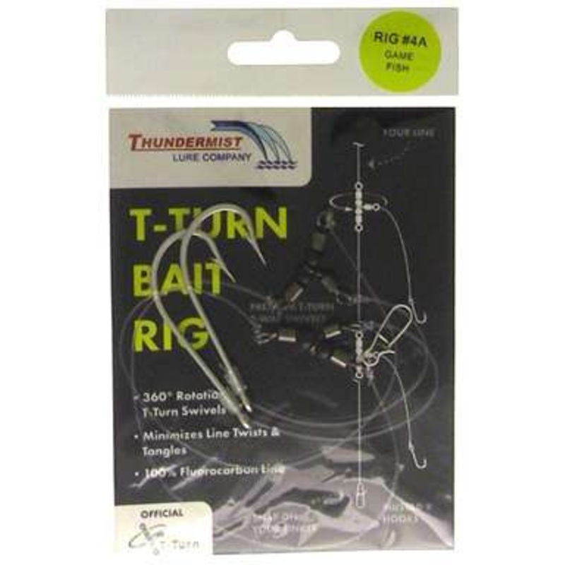 Thundermist T-Turn Bait Rig #4A – Saltwater Large Game Fish