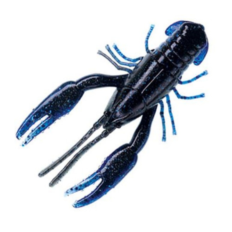 Yum Crawbug – 3.25in – Black/Blue Flake