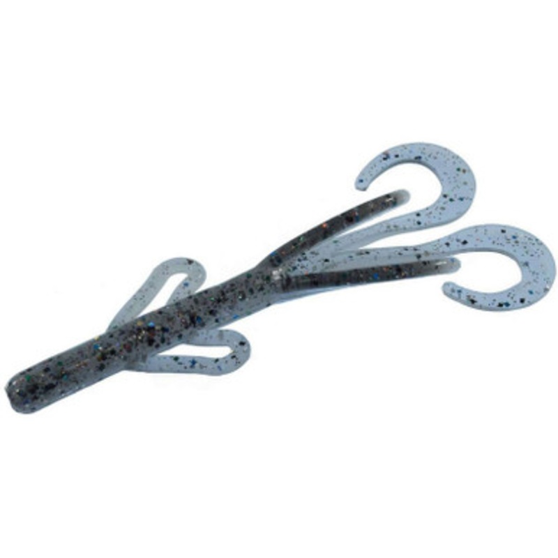 Zoom Baby Brush Hog Bait – 4in – Baitfish