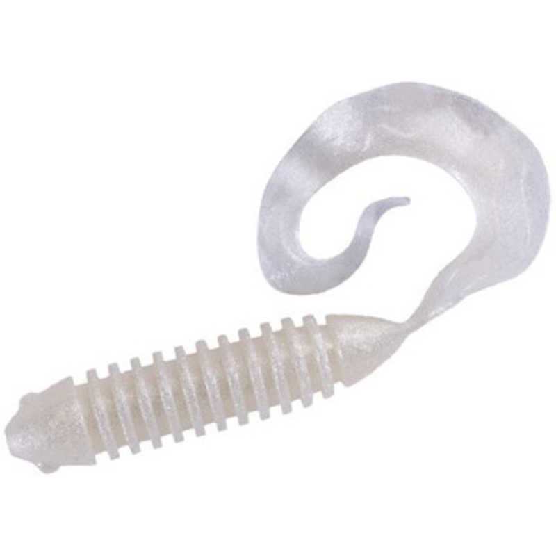 SPRO WaveTail Grub – Pearl White