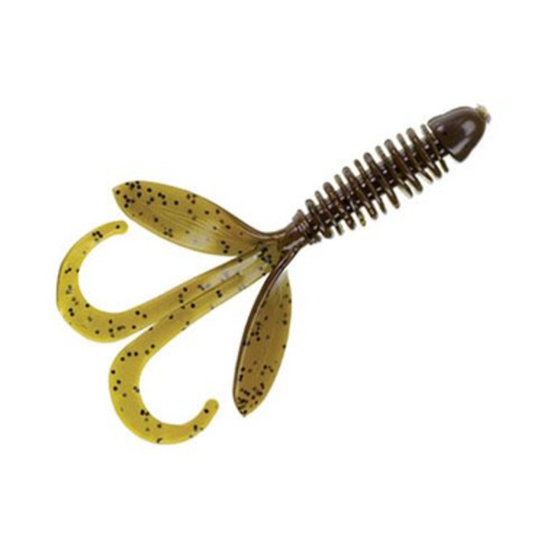 Yum Wooly Hawgtail – 4.5in – Green Pumpkin