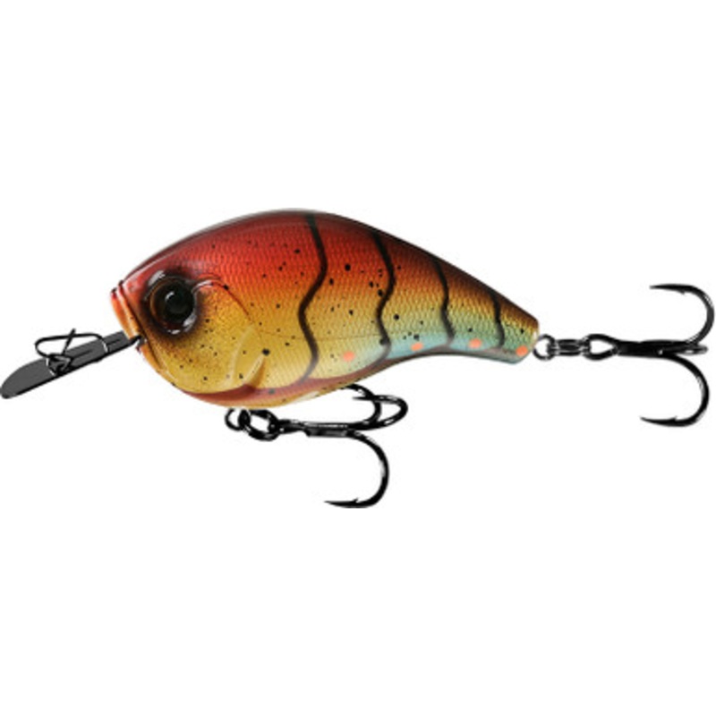 13 Fishing Jabber Jaw Hybrid Squarebill Crankbait – Fire and Ice Craw