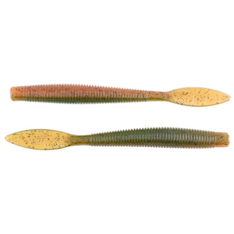 Missile Baits Quiver Worm – 4.5in – Fried Melon