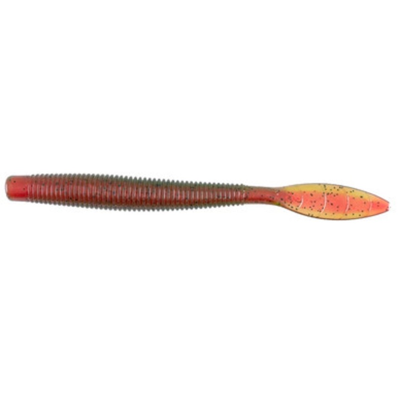 Missile Baits Quiver Worm – 4.5in – Watermelon Red Core