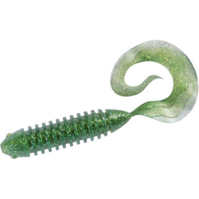 SPRO WaveTail Grub – Sand Eel Green