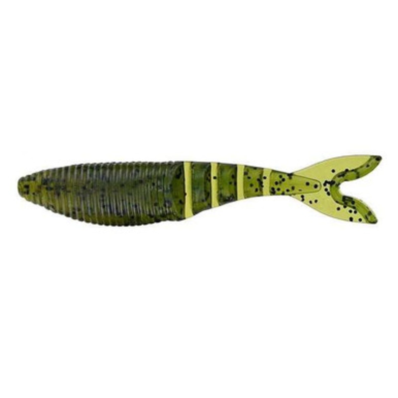 Yamamoto Zako Swimbait – 4in Watermelon/Black Flake