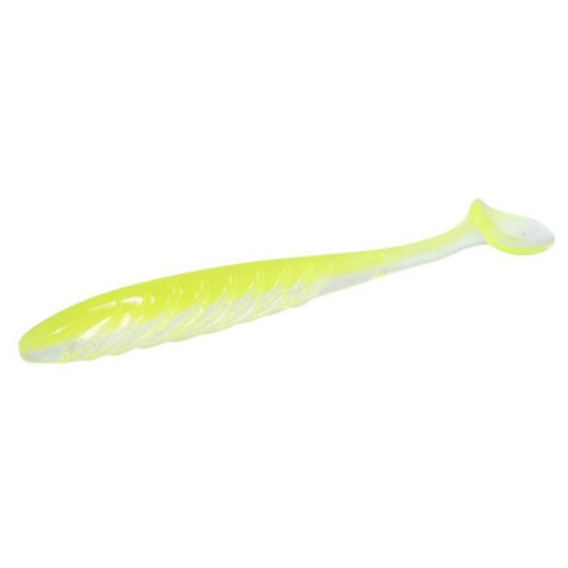 Yum Pulse Swimbait – 4.5in – Chartreuse Clear Shad