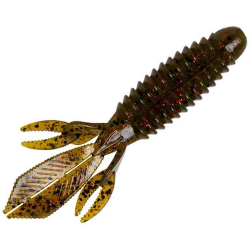 Yum Wooly Bug – 3.25in – Watermelon/Red Flake