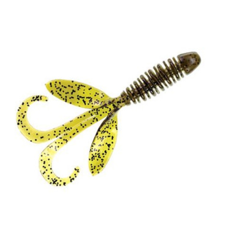 Yum Wooly Hawgtail – 4.5in – Dark Watermelon