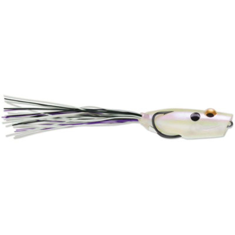 Terminator Popping Frog Lure Ghost Pearl