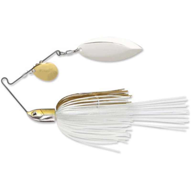 Terminator T38WW T1 Original Titanium Spinnerbait – Willow/Willow Blue Back Herring Nickel/Nickel