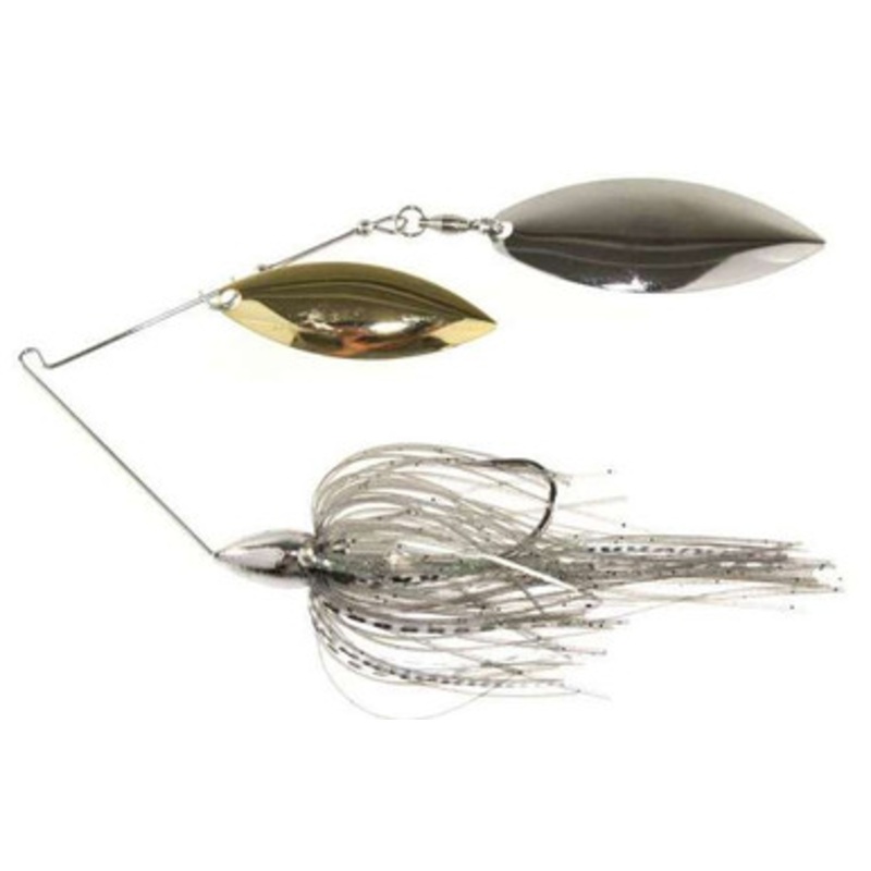 War Eagle Dual Willow Leaf Spinnerbait – 1/2oz Nickel Mouse
