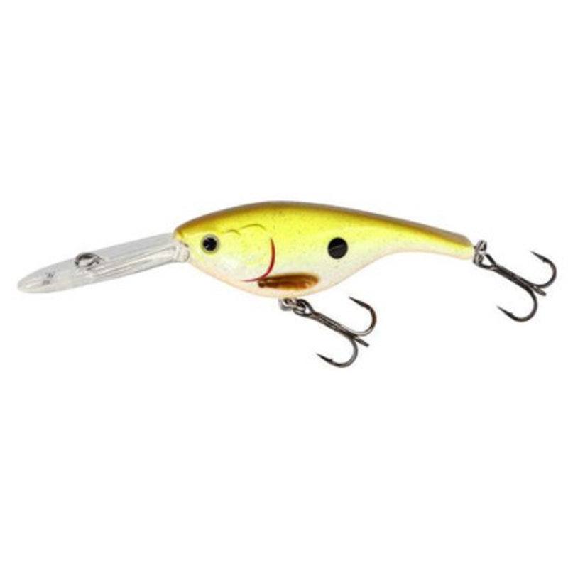 Westin BabyBite DR Crankbait – Rootbeer Chartreuse