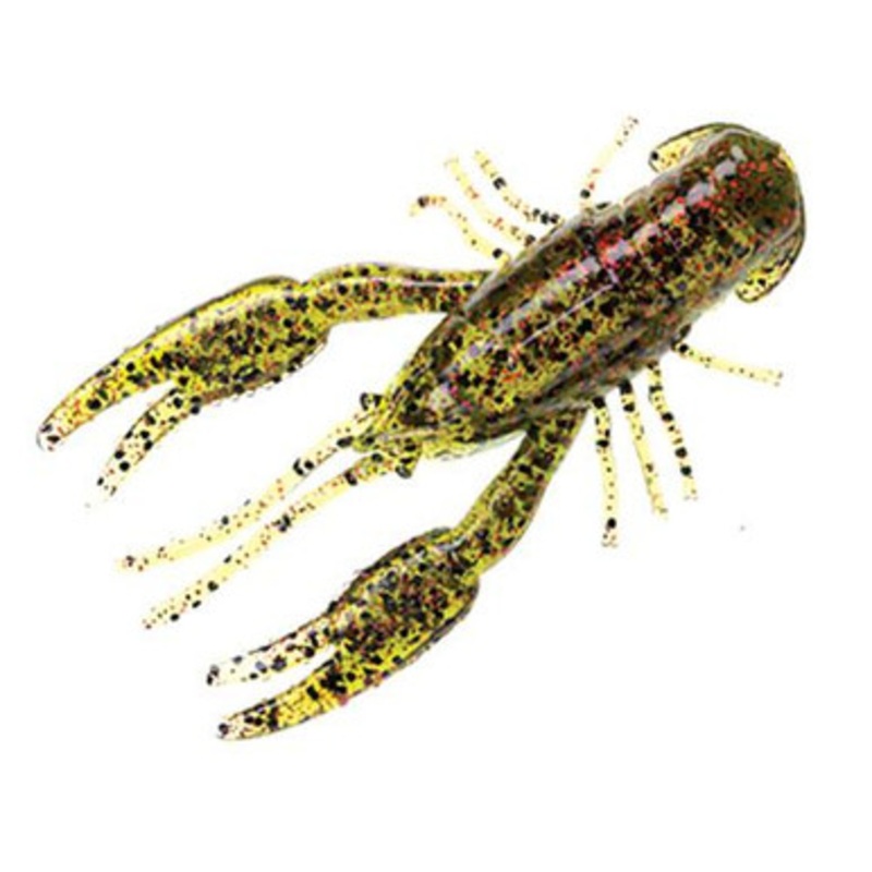 Yum Crawbug – 3.25in – Watermelon/Red Flake